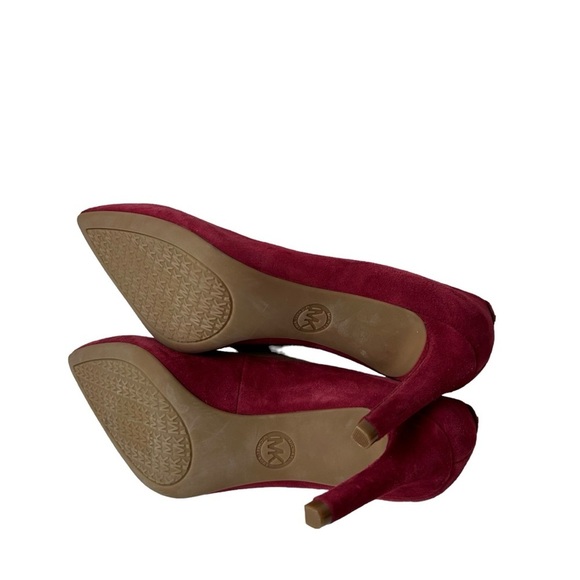 Michael kors women’s dorothy flex pump suede in color berry size 6M - Picture 8 of 8